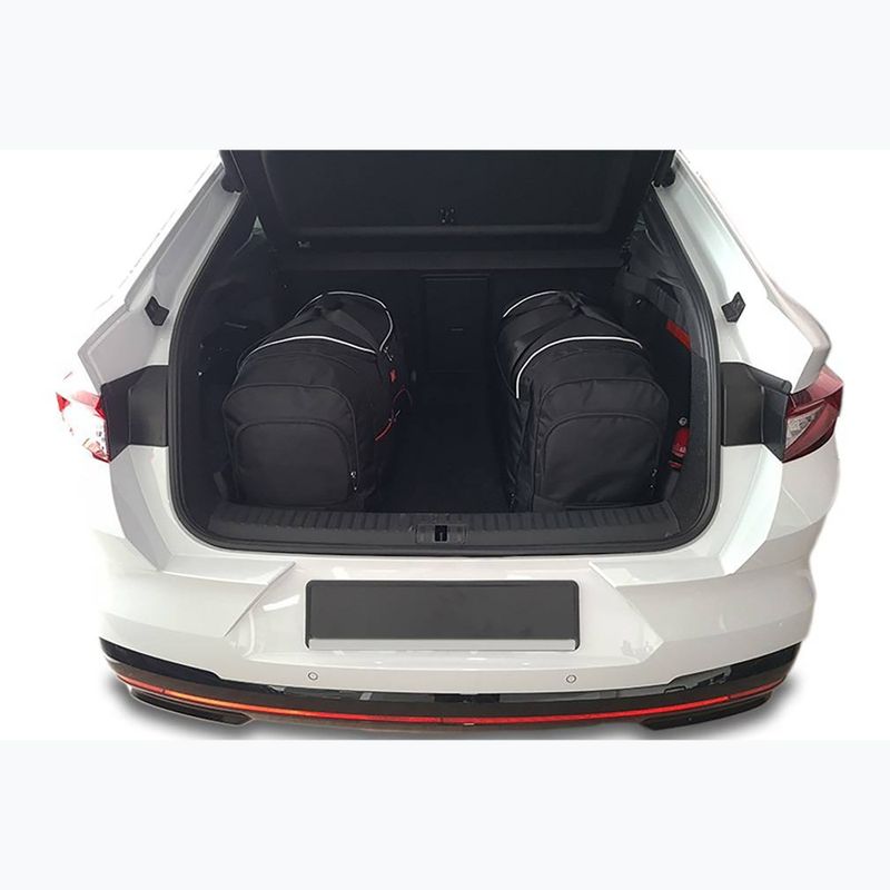 Trunk bag set KJUST Skoda Enyaq IV Coupe 2022+ 3 pcs. black 11
