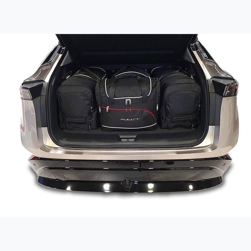 KJUST Nissan Ariya 2022+ 4 luggage compartment bag set black. 13