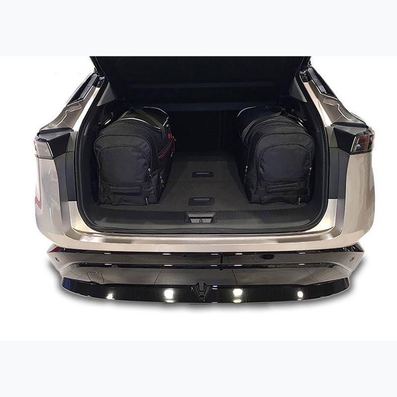 KJUST Nissan Ariya 2022+ 4 luggage compartment bag set black. 15
