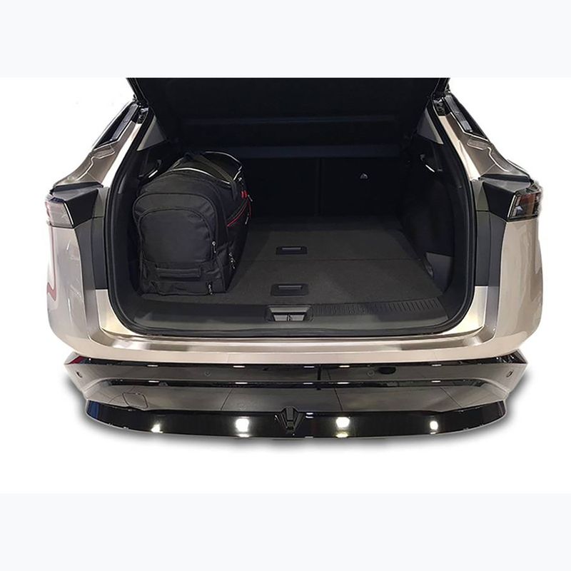 KJUST Nissan Ariya 2022+ 4 luggage compartment bag set black. 16
