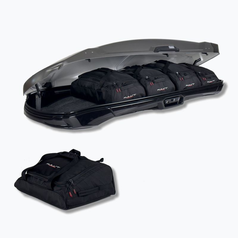 KJUST Thule Vector Alpine roof box bag set 5 pcs. black 2