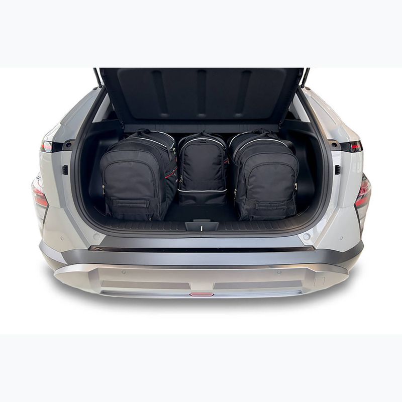 Trunk bag set KJUST Hyundai Kona HEV 2023+ 4 pcs black 21