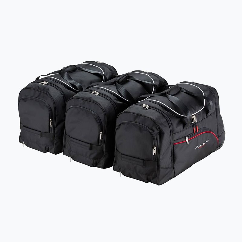 Trunk bag set KJUST Hyundai Kona HEV 2023+ 3 pcs black 2