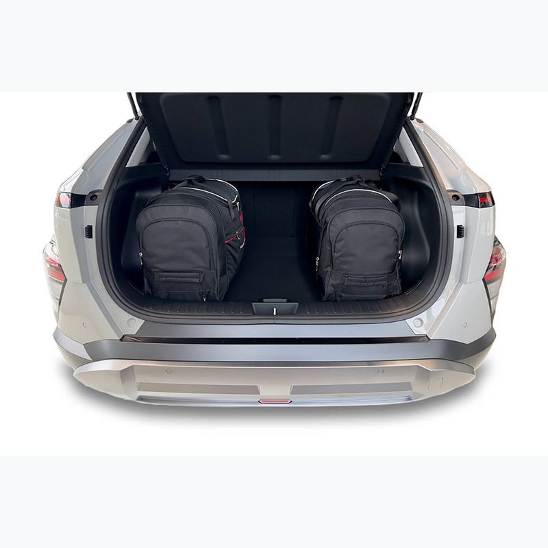 Trunk bag set KJUST Hyundai Kona HEV 2023+ 3 pcs black 14