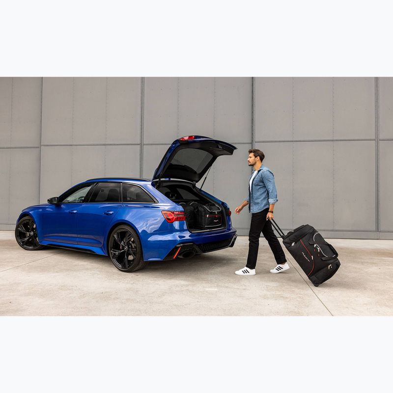 Trunk bag set KJUST Hyundai Kona HEV 2023+ 3 pcs black 18
