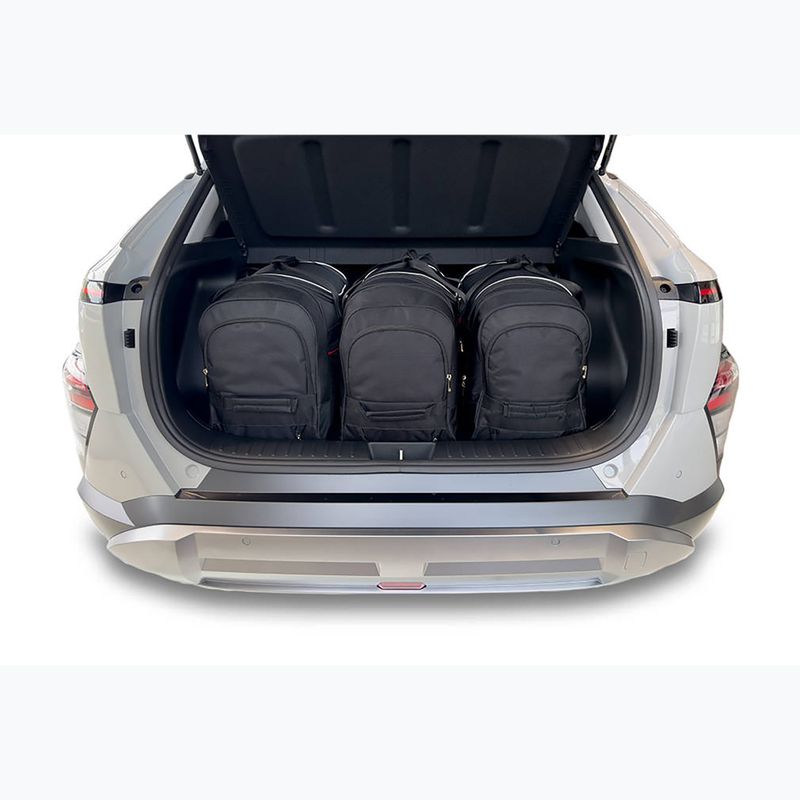 Trunk bag set KJUST Hyundai Kona EV 2023+ 3 pcs black 10