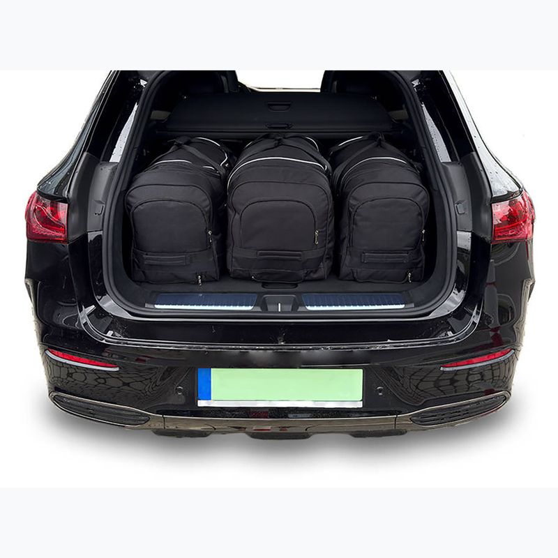 KJUST Mercedes-Benz EQE Suv 2023+ luggage compartment bag set 3 pcs. black 9