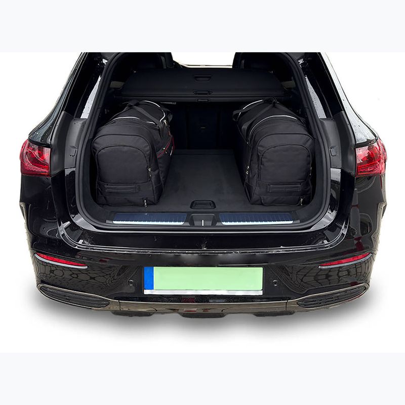 KJUST Mercedes-Benz EQE Suv 2023+ luggage compartment bag set 3 pcs. black 10