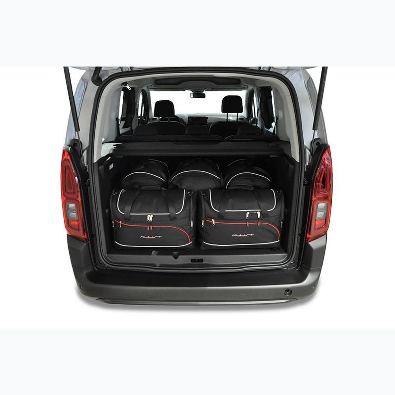 Trunk bag set KJUST Toyota Proace City Verso 2019+ 5 pcs. black 17