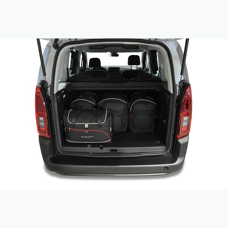 Trunk bag set KJUST Toyota Proace City Verso 2019+ 5 pcs. black 18