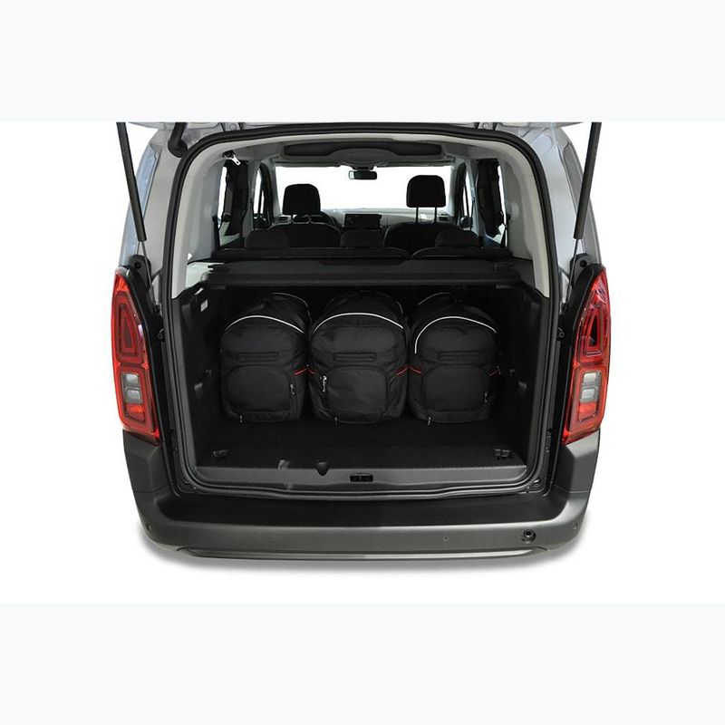 Trunk bag set KJUST Toyota Proace City Verso 2019+ 5 pcs. black 19