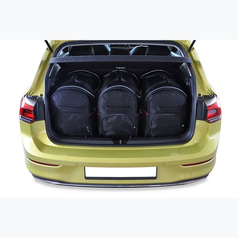 Trunk bag set KJUST Volkswagen Golf Hatchback PHEV 2020+ 3 pcs. black 14
