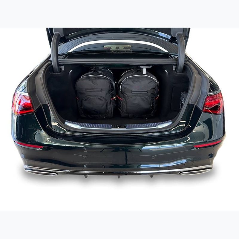 KJUST Mercedes-Benz S Long MHEV boot bag set 2020+ 4 pcs. black 14