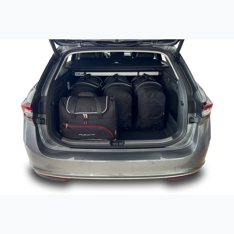 Trunk bag set KJUST Skoda Superb Combi PHEV III 2019-2023 5 pcs. black 12