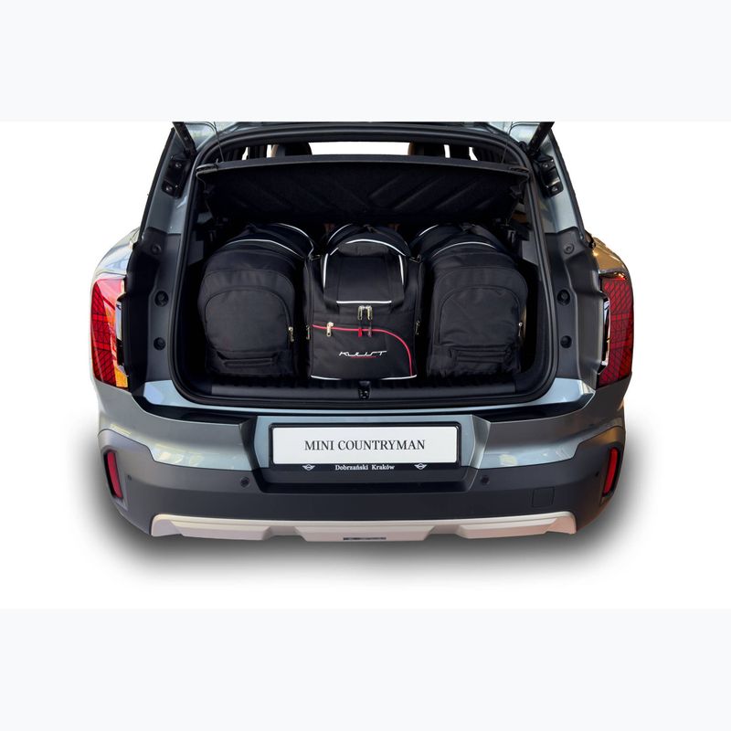 KJUST Mini Countryman EV boot bag set 2023+ 4 pcs black. 15