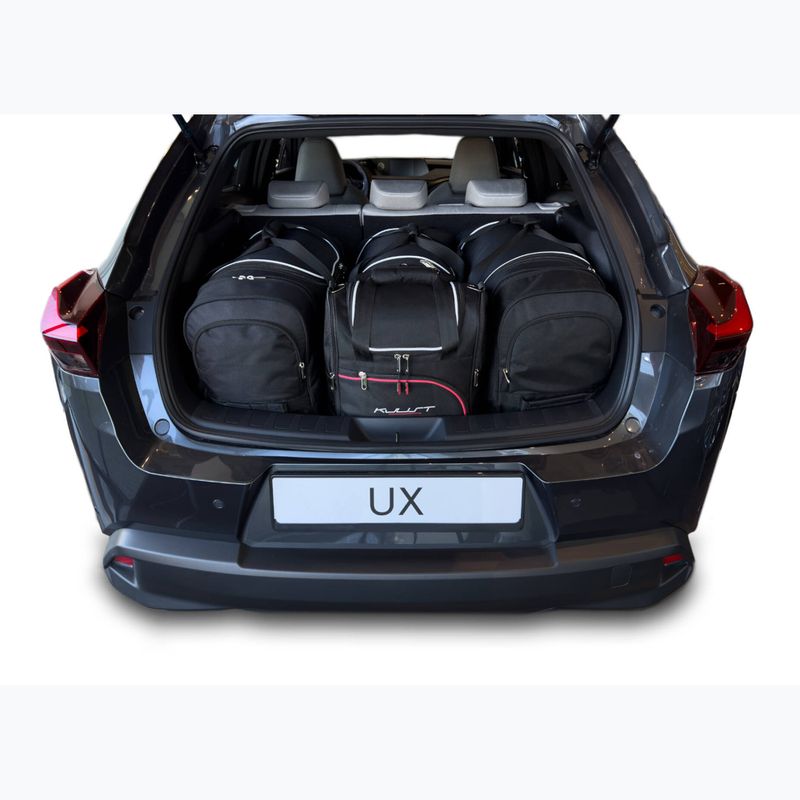 KJUST Lexus UX 2018+ luggage compartment bag set 4 pcs black. 14