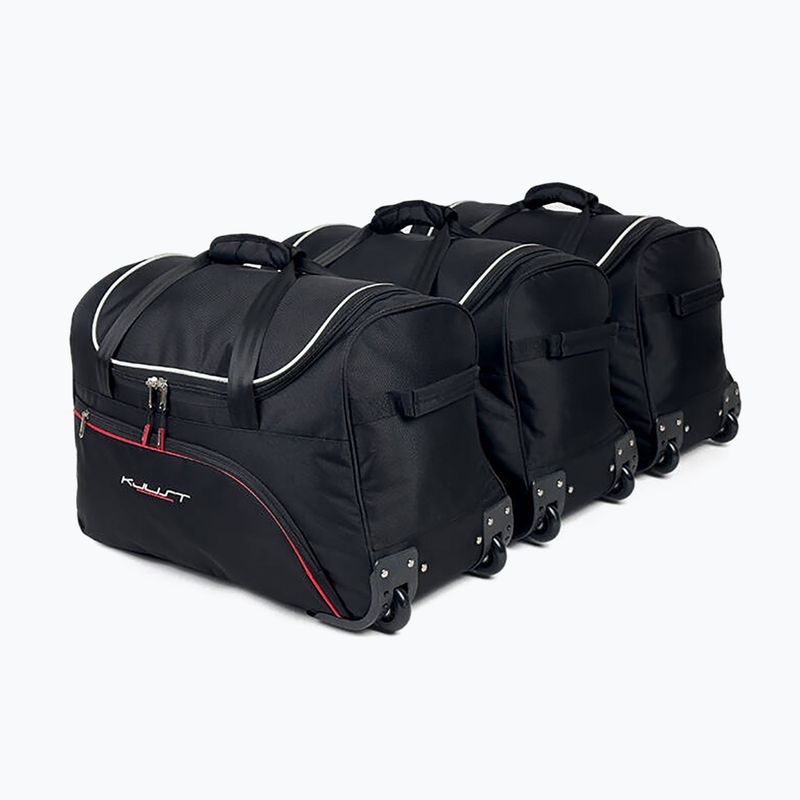 KJUST Lexus UX AWD HEV boot bag set 2018+ 3 pcs black. 3