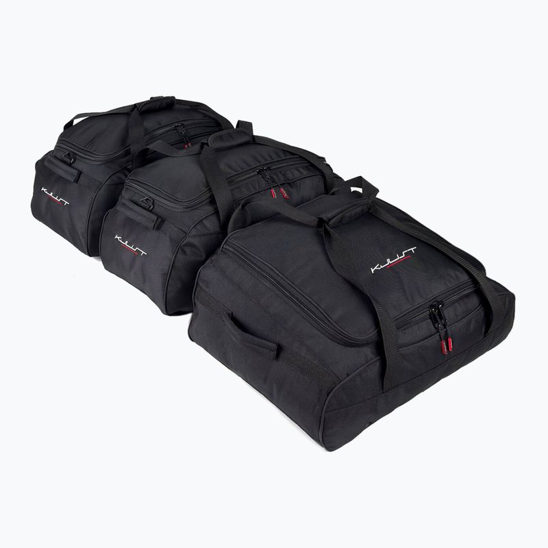 KJUST Kamei Husky 420 roof box bag set 3 pcs. black 2