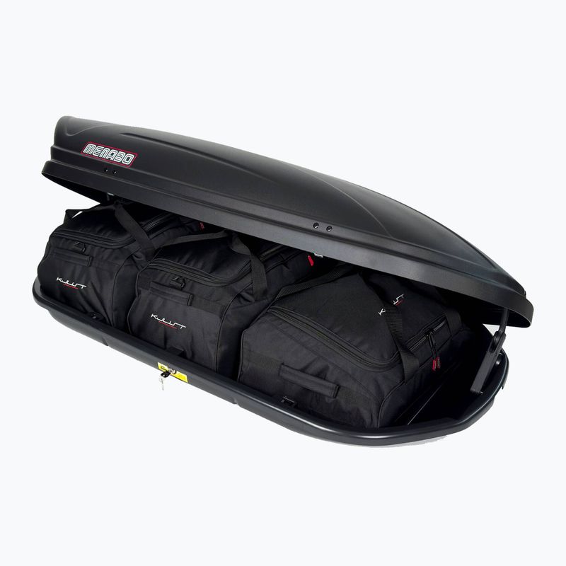 KJUST Menabo Marathon 400 roof box bag set 3 pcs. black