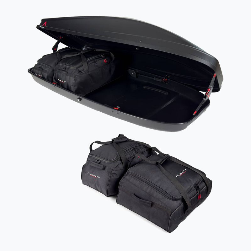 KJUST G3 Spark 480 roof box bag set 4 pcs. black 4