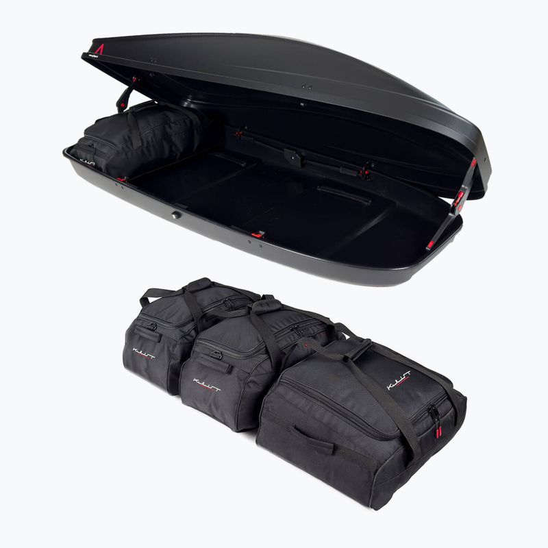 KJUST G3 Spark 480 roof box bag set 4 pcs. black 5