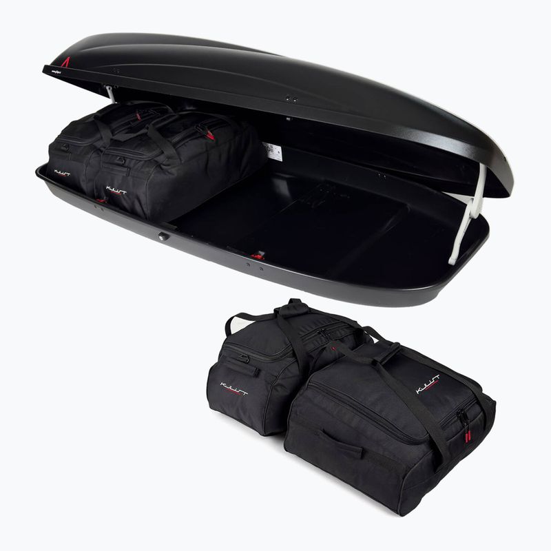 KJUST G3 Krono 480 roof box bag set 4 pcs. black 4