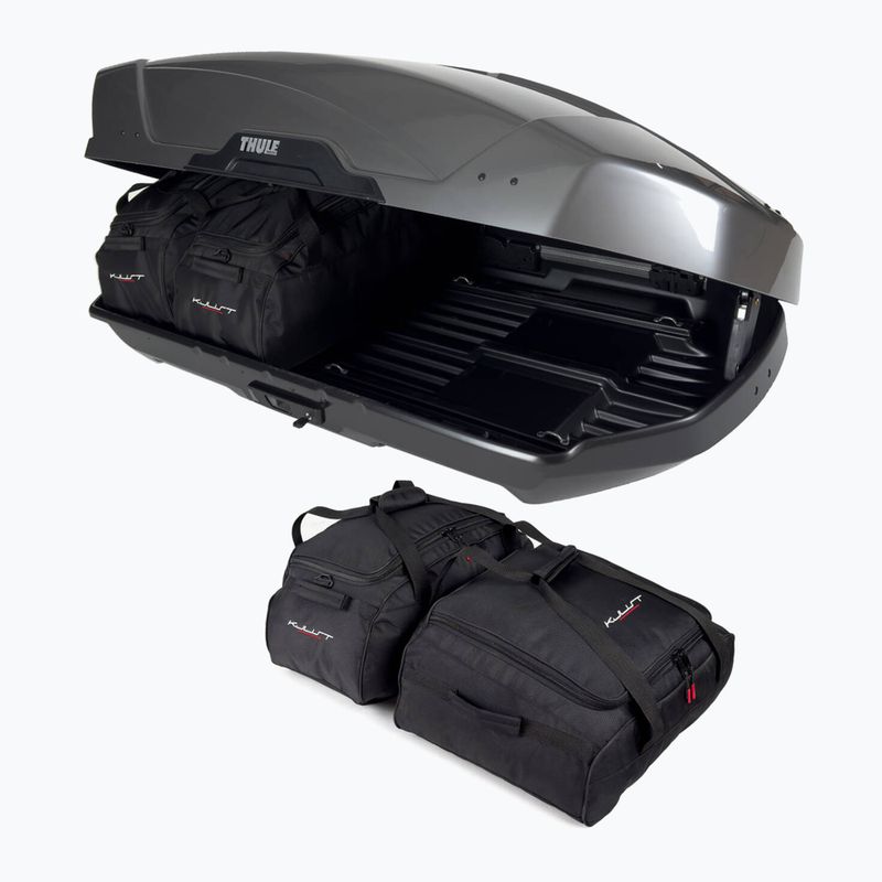 KJUST Thule Motion XT M roof box bag set of 4 pcs. black 4