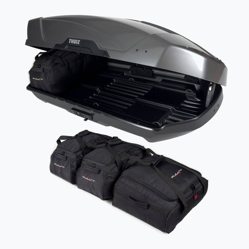 KJUST Thule Motion XT M roof box bag set of 4 pcs. black 5