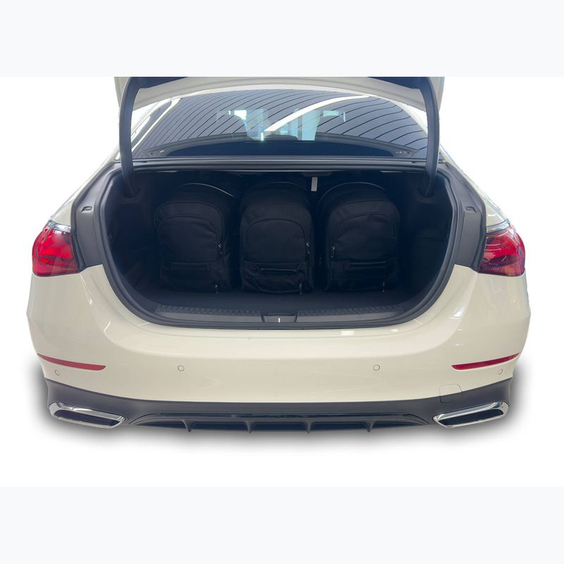 KJUST Mercedes-Benz E Limousine luggage compartment bag set 2023+ 5 pcs. black 15