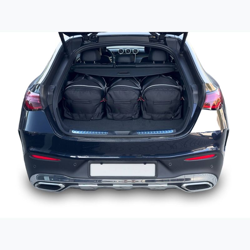 KJUST Mercedes-Benz GLC Coupe PHEV luggage compartment bag set 2023+ 5 pcs. black 16