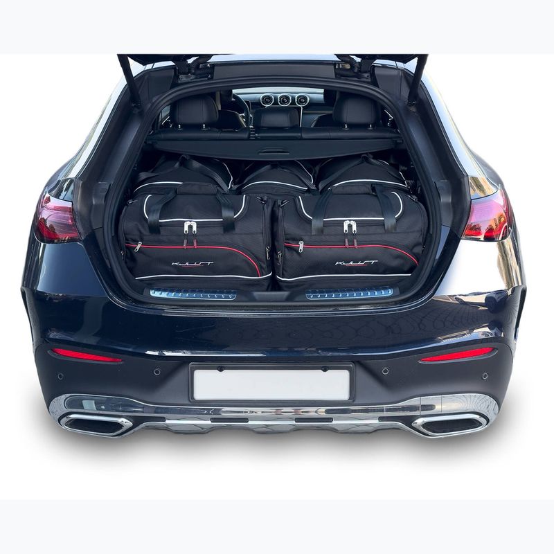 KJUST Mercedes-Benz GLC Coupe 2023+ luggage compartment bag set 5 pcs. black 14