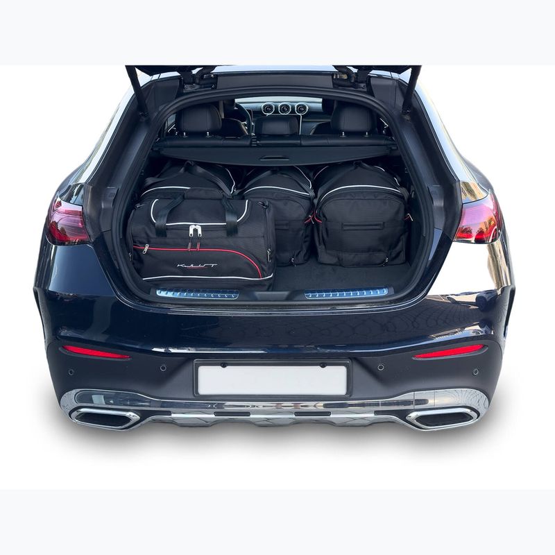 KJUST Mercedes-Benz GLC Coupe 2023+ luggage compartment bag set 5 pcs. black 15