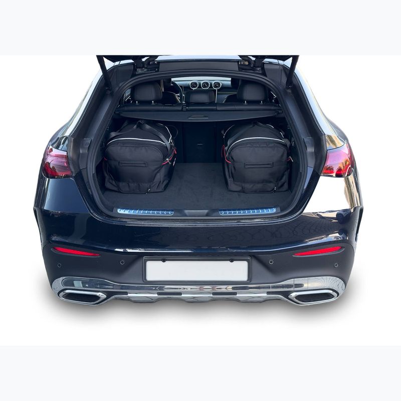 KJUST Mercedes-Benz GLC Coupe 2023+ luggage compartment bag set 5 pcs. black 17