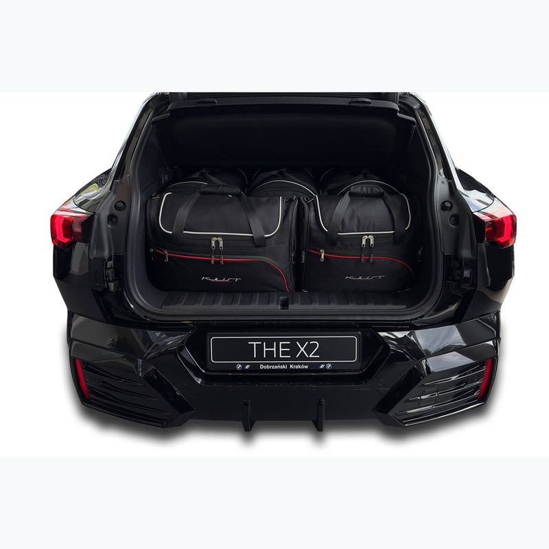 Trunk bag set KJUST BMW IX2 2023+ 5 pcs black 17