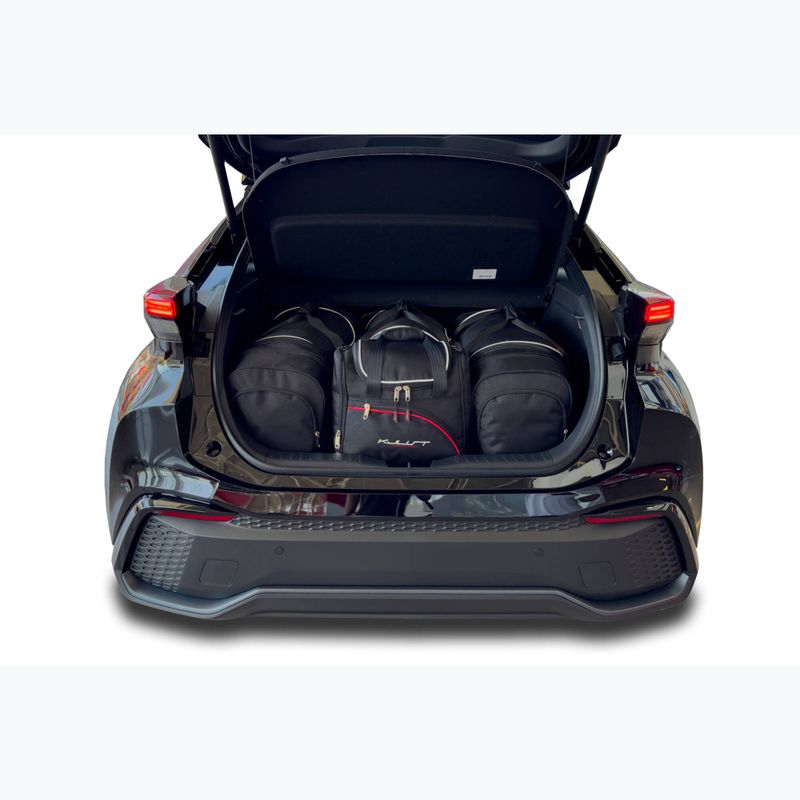 Trunk bag set KJUST Toyota C-HR HEV 2023+ 4 pcs. black 15