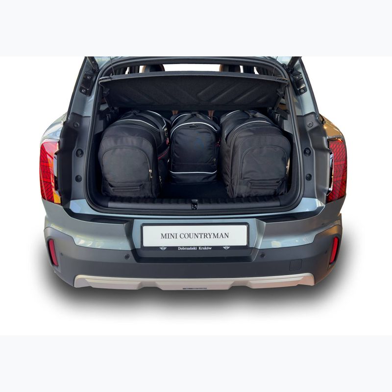 KJUST Mini Countryman MHEV boot bag set 2023+ 4 pcs black. 13