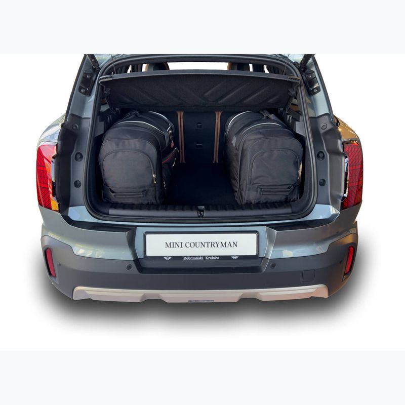 KJUST Mini Countryman MHEV boot bag set 2023+ 4 pcs black. 14