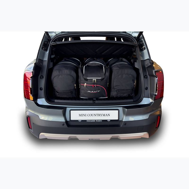 KJUST Mini Countryman MHEV boot bag set 2023+ 4 pcs black. 14