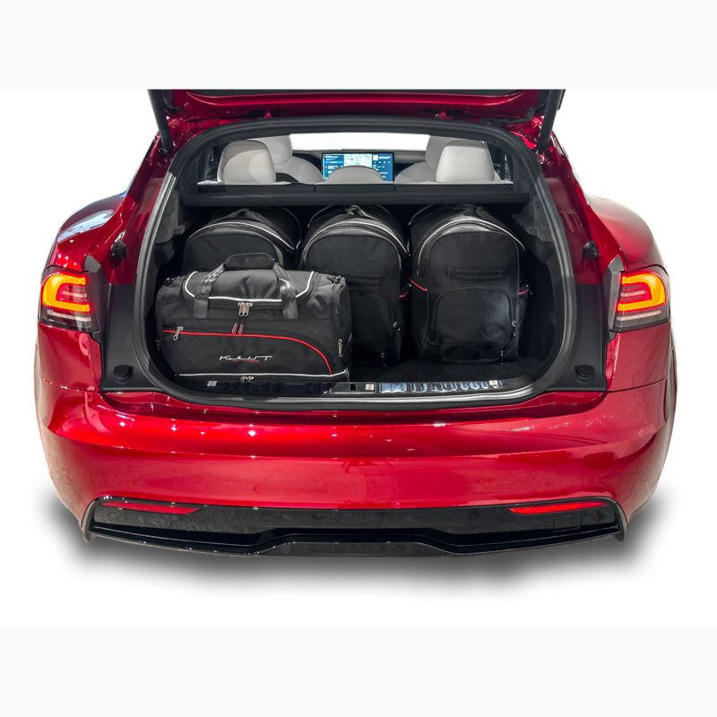 Trunk bag set KJUST Tesla Model S EV 2021+ 7 pcs. black 16