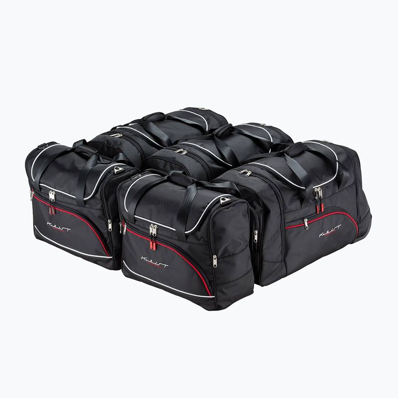 KJUST boot bag set Audi A6 Limousine C8 2018+ 5 pcs black