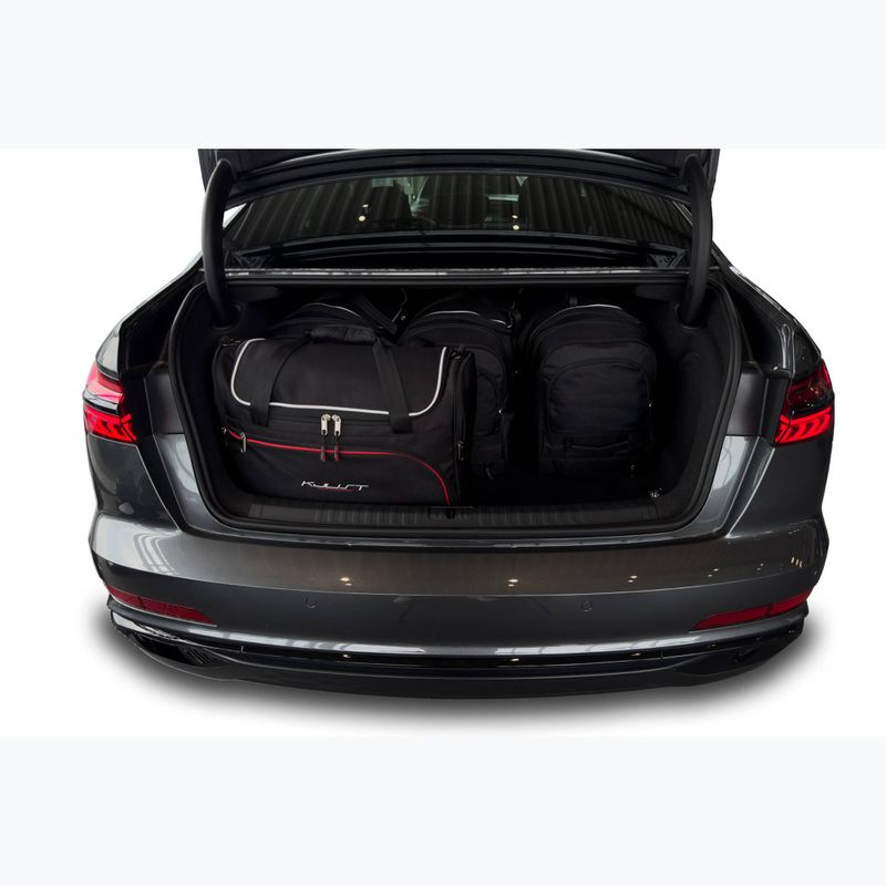KJUST boot bag set Audi A6 Limousine C8 2018+ 5 pcs black 18