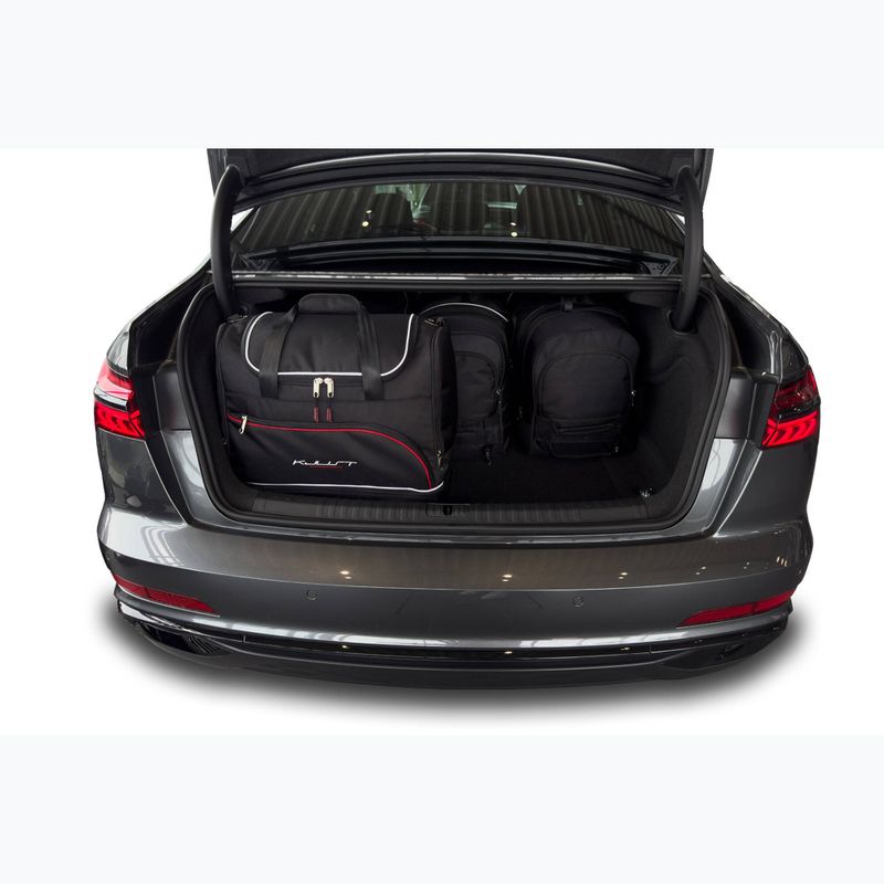 KJUST boot bag set Audi A6 Limousine C8 2018+ 5 pcs black 18