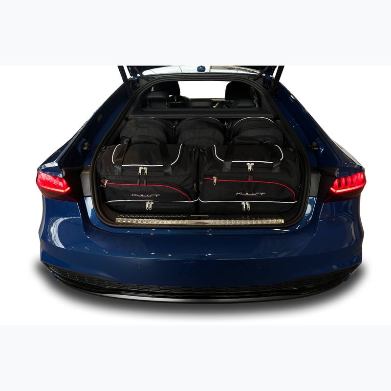 KJUST Audi A7 PHEV boot bag set 2019+ 5 pcs black 15