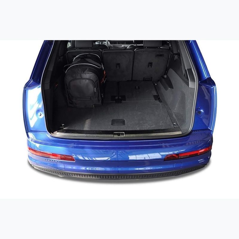 KJUST Audi Q7 PHEV boot bag set 2020+ 5 pcs black 21