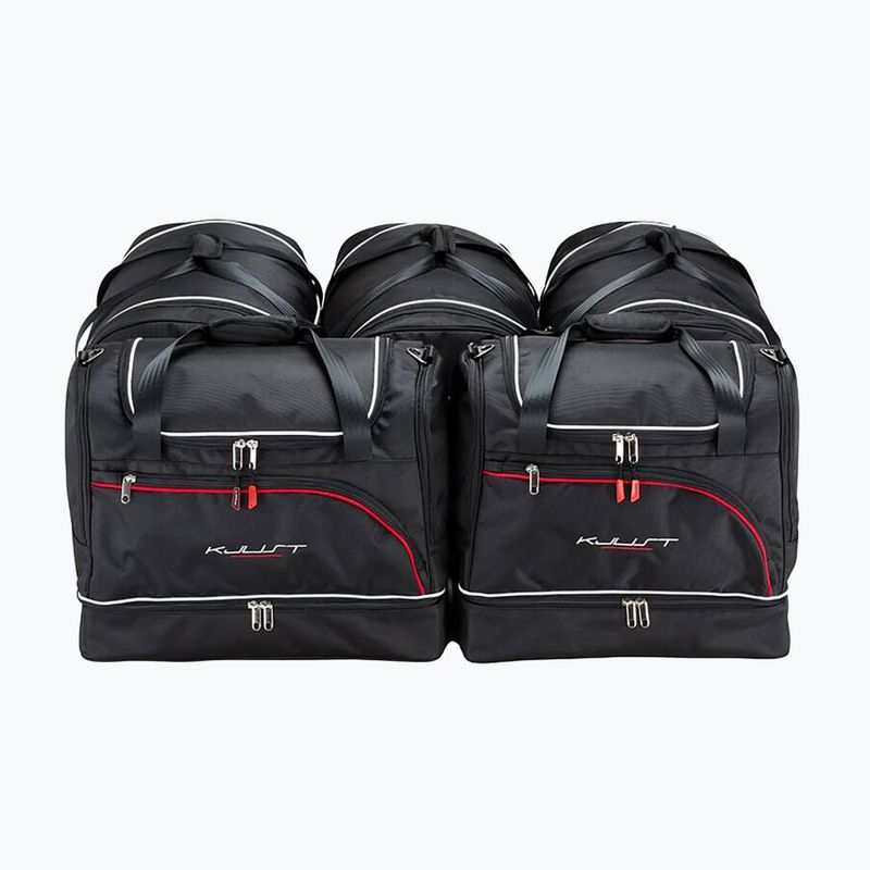 KJUST Audi Q7 PHEV boot bag set 2020+ 5 pcs black 2