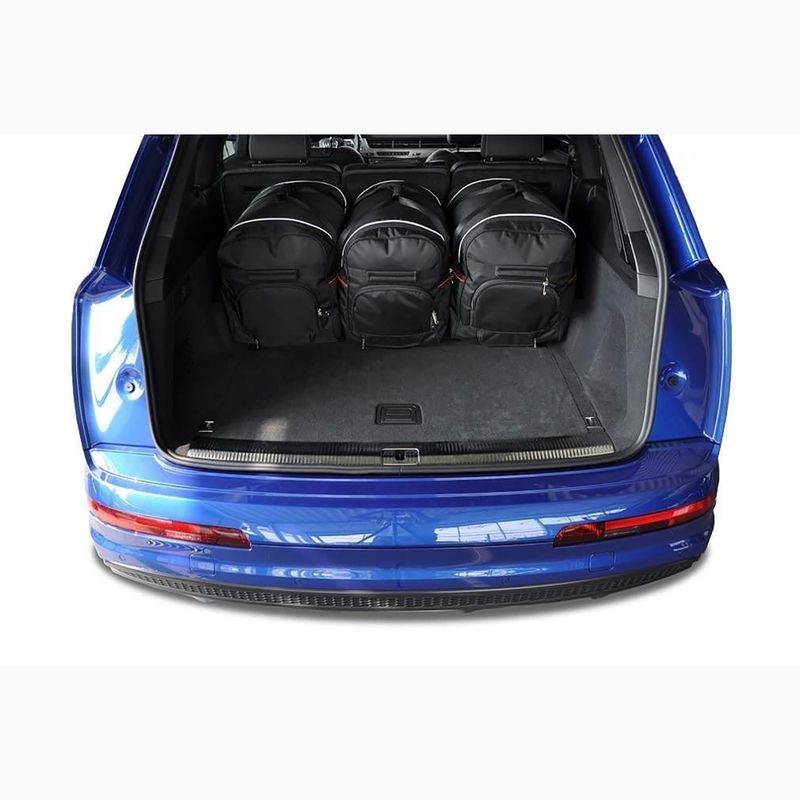 KJUST Audi Q7 PHEV boot bag set 2020+ 5 pcs black 18
