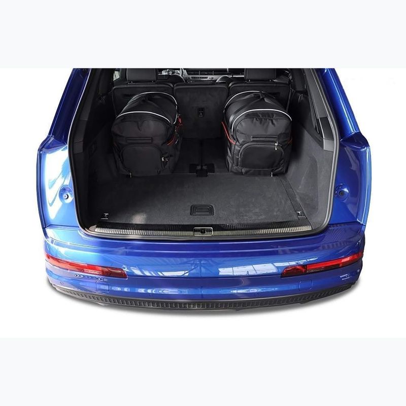 KJUST Audi Q7 PHEV boot bag set 2020+ 5 pcs black 19