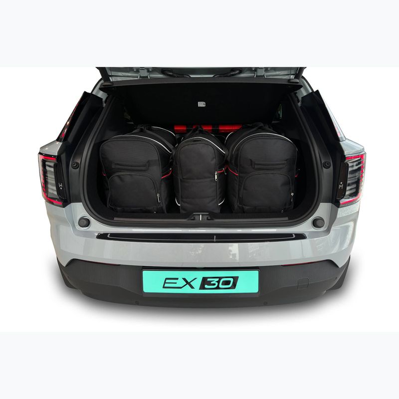 Trunk bag set KJUST Volvo EX30 EV 2023+ 3 pcs. black 11