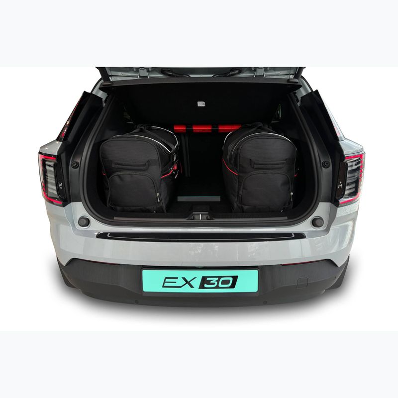 Trunk bag set KJUST Volvo EX30 EV 2023+ 3 pcs. black 12
