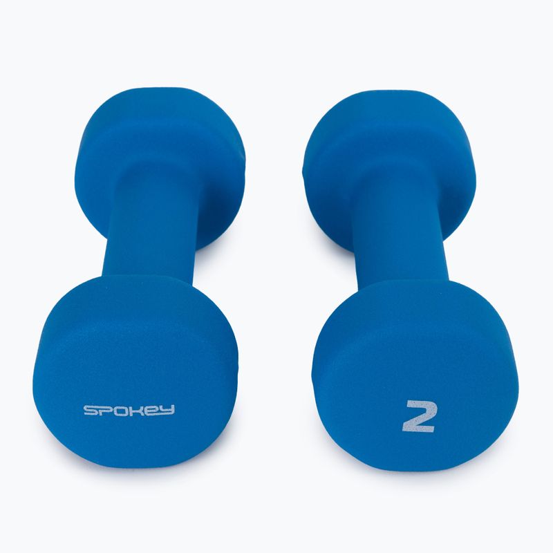 Spokey Shape IV dumbbells 2x2 kg blue 920895 3
